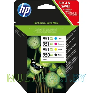 Набор картриджей HP 950XL/951XL (C2P43AE)